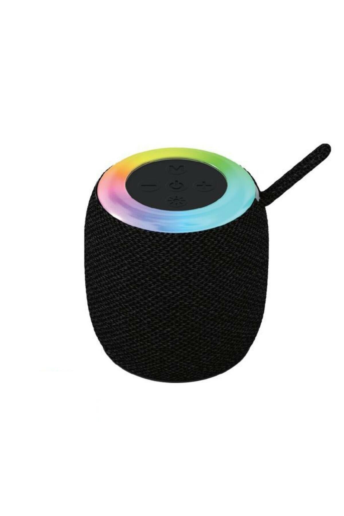Bluetooth Hoparlör Rgb Işıklı USB FM Destekli Radyo D10