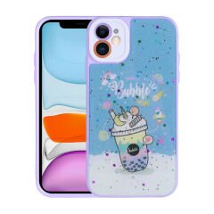 iPhone 11 Kılıf Kamera Korumalı Sert Desenli Pami Kapak