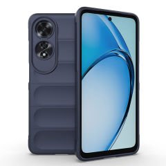 Oppo A60 Kılıf Esnek TPU Oyuklu Arka Yüzey Tasarımlı Etnik Silikon Kapak