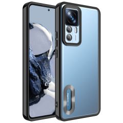 Xiaomi Mi 12T Pro Kılıf Kamera Korumalı Logo Gösteren Omega Kapak