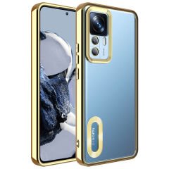 Xiaomi Mi 12T Pro Kılıf Kamera Korumalı Logo Gösteren Omega Kapak