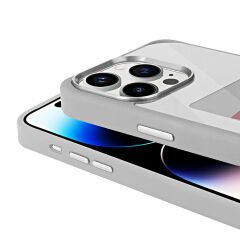 iPhone 14 Pro Max Kılıf Ekranı Yansıtan Akıllı NFC Kapak