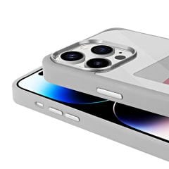 iPhone 14 Pro Max Kılıf Ekranı Yansıtan Akıllı NFC Kapak