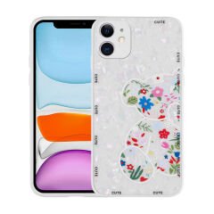 iPhone 11 Kılıf Desenli Sert Silikon Mumila Kapak