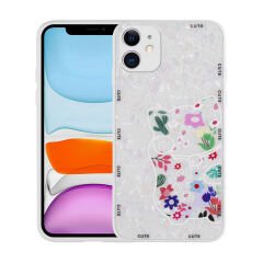 iPhone 11 Kılıf Desenli Sert Silikon Mumila Kapak