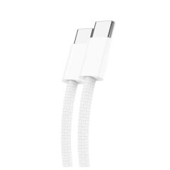 İphone 15 Serili Uyumlu PD 60W Örgü Type-C Type-C Şarj Data Kablosu