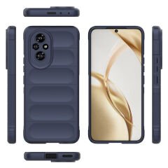 Honor 200 Pro Kılıf Esnek TPU Oyuklu Arka Yüzey Tasarımlı Etnik Silikon Kapak