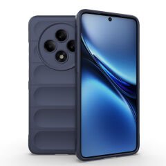 Oppo Reno 11FS Kılıf Esnek TPU Oyuklu Arka Yüzey Tasarımlı Etnik Silikon Kapak