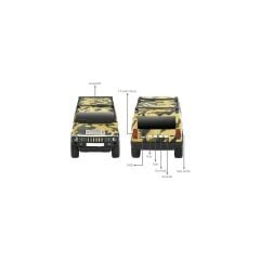 D-48 Jeep Tasarım Usb/tws/fm Bluetooth Hoparlör Speaker