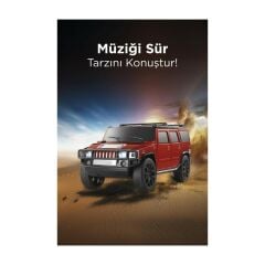 D-48 Jeep Tasarım Usb/tws/fm Bluetooth Hoparlör Speaker