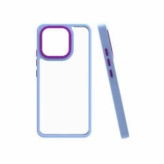 Xiaomi Mi 13 Kılıf Kamera Çıkıntılı Arkası Şeffaf Köşeleri Parlak Renkli Işlemeli Flora Kapak