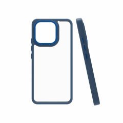Xiaomi Mi 13 Kılıf Kamera Çıkıntılı Arkası Şeffaf Köşeleri Parlak Renkli Işlemeli Flora Kapak