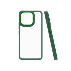 Xiaomi Mi 13 Kılıf Kamera Çıkıntılı Arkası Şeffaf Köşeleri Parlak Renkli Işlemeli Flora Kapak