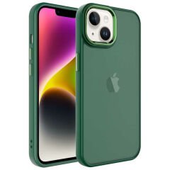 iPhone 14 Kılıf Buzlu Sert PC May Kapak