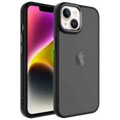 iPhone 14 Kılıf Buzlu Sert PC May Kapak
