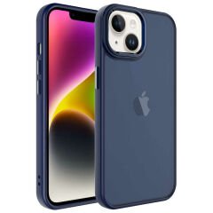 iPhone 14 Kılıf Buzlu Sert PC May Kapak