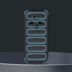 Xiaomi Redmi 14C 4G Kılıf Esnek TPU Oyuklu Arka Yüzey Tasarımlı Etnik Silikon Kapak