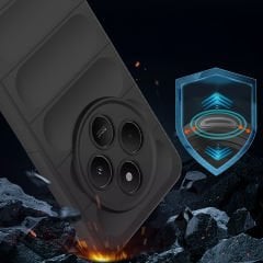 Xiaomi Redmi 14C 4G Kılıf Esnek TPU Oyuklu Arka Yüzey Tasarımlı Etnik Silikon Kapak