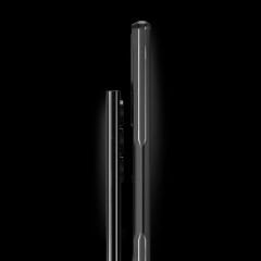 Samsung Galaxy S24 Ultra Kılıf Şeffaf Sert PC Arka Yüzey Tasarımlı Edo Kapak