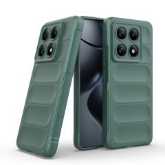 Xiaomi 14T Pro Kılıf Esnek TPU Oyuklu Arka Yüzey Tasarımlı Etnik Silikon Kapak