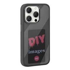 iPhone 15 Pro Kılıf Ekranı Yansıtan Akıllı NFC Kapak
