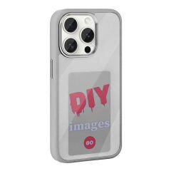 iPhone 15 Pro Kılıf Ekranı Yansıtan Akıllı NFC Kapak
