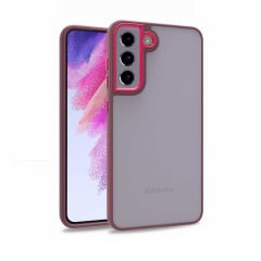 Samsung Galaxy S21 FE Kılıf Kamera Çıkıntılı Arkası Şeffaf Köşeleri Parlak Renkli Işlemeli Flora Kapak