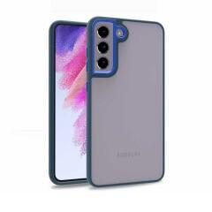 Samsung Galaxy S21 FE Kılıf Kamera Çıkıntılı Arkası Şeffaf Köşeleri Parlak Renkli Işlemeli Flora Kapak