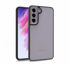 Samsung Galaxy S21 FE Kılıf Kamera Çıkıntılı Arkası Şeffaf Köşeleri Parlak Renkli Işlemeli Flora Kapak