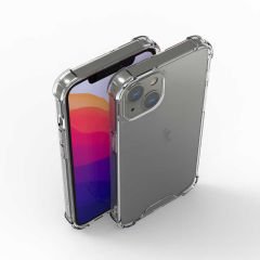 iPhone 13 Mini Kılıf Nitro Anti Shock Darbe Emici Köşe Korumalı Şeffaf Silikon Kapak