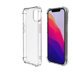 iPhone 13 Mini Kılıf Nitro Anti Shock Darbe Emici Köşe Korumalı Şeffaf Silikon Kapak