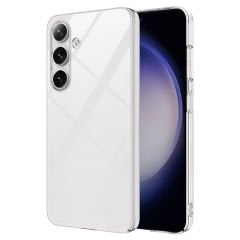 Samsung Galaxy S25 Plus Kılıf Sert Pürüzsüz Şeffaf Droga Kapak