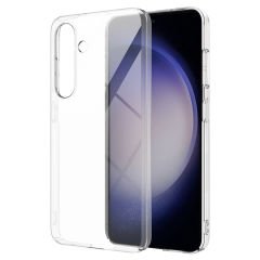 Samsung Galaxy S25 Kılıf Sert Pürüzsüz Şeffaf Droga Kapak