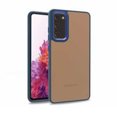 Samsung Galaxy S20 FE Kılıf Kamera Çıkıntılı Arkası Şeffaf Köşeleri Parlak Renkli Işlemeli Flora Kapak