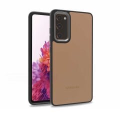 Samsung Galaxy S20 FE Kılıf Kamera Çıkıntılı Arkası Şeffaf Köşeleri Parlak Renkli Işlemeli Flora Kapak