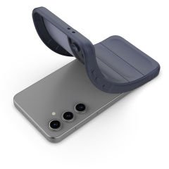 Samsung Galaxy S24 FE Kılıf Esnek TPU Oyuklu Arka Yüzey Tasarımlı Etnik Silikon Kapak