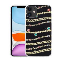 iPhone 11 Kılıf Desenli Sert Elnov Kapak