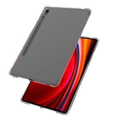 Samsung Galaxy Tab S10 FE Nitro Anti Shock Darbe Emici Köşe Korumalı Şeffaf Silikon Kapak