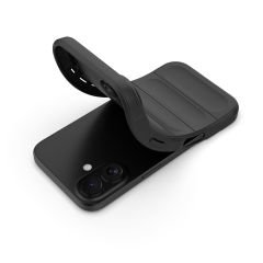 iPhone 16 Kılıf Esnek TPU Oyuklu Arka Yüzey Tasarımlı Etnik Silikon Kapak