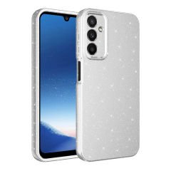 Samsung Galaxy A15 Kılıf Kamera Korumalı Simli Lüks Koton Kapak