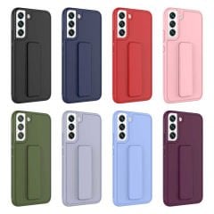 Samsung Galaxy S22 Kılıf Qstand Kapak