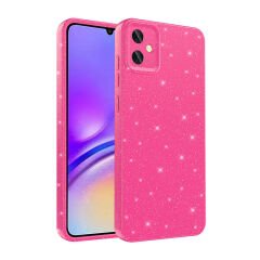 Samsung Galaxy A05 Kılıf Kamera Korumalı Simli Lüks Koton Kapak