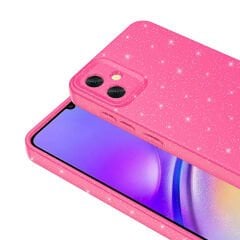 Samsung Galaxy A05 Kılıf Kamera Korumalı Simli Lüks Koton Kapak
