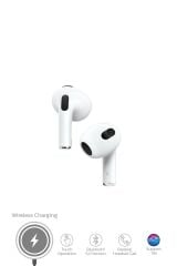 3.nesil Ios Ve Androıd Uyumlu Kablosuz Şarj Destekli Kılıf Hediyeli Bluetooth Kulaklık