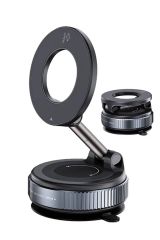 Manyetik Vakumlu Katlanır Araç Telefon Tutucu Ayna-cam-araba Magsafe Araç Tutucu X68