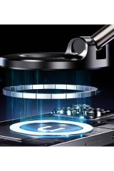 Manyetik Vakumlu Katlanır Araç Telefon Tutucu Ayna-cam-araba Magsafe Araç Tutucu X68