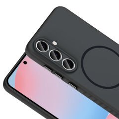 Samsung Galaxy S25 FE Kılıf Kablosuz Şarj Özellikli Kamera Korumali Tea Kapak