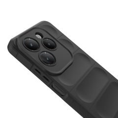 İnfinix Hot 40 Kılıf Esnek TPU Oyuklu Arka Yüzey Tasarımlı Etnik Silikon Kapak