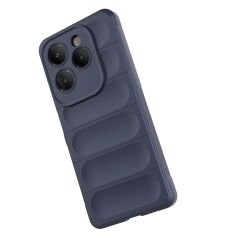 İnfinix Hot 40 Kılıf Esnek TPU Oyuklu Arka Yüzey Tasarımlı Etnik Silikon Kapak