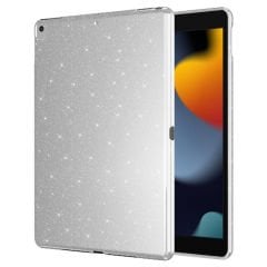 Apple iPad 10.2 2021 (9.Nesil) Simli Parlak Görünümlü Tablet Koton Kılıf